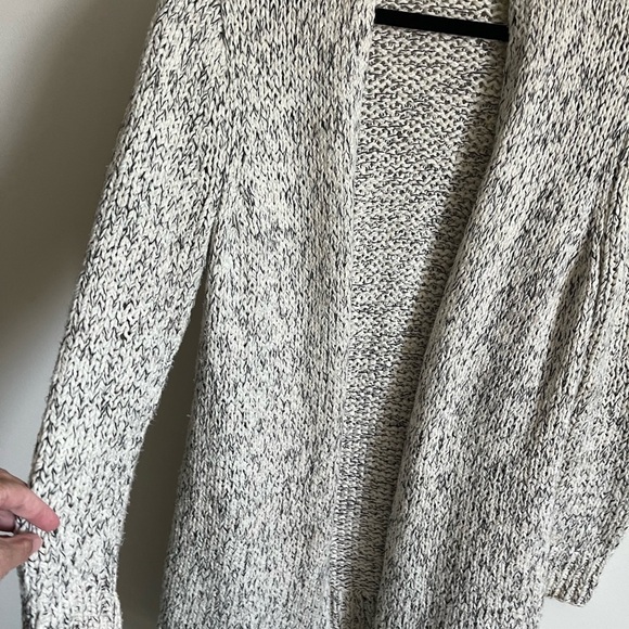 Eileen Fisher Peruvian Organic Cotton Alpaca Open Front Kimono Cardigan Sm EUC - Picture 5 of 16